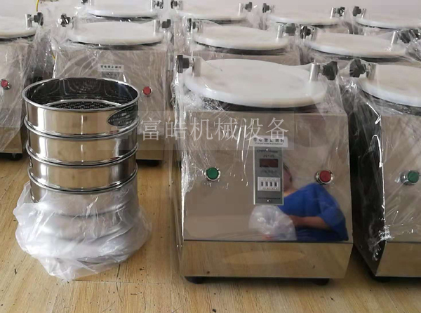 檢驗篩可同放8個不同的篩框，檢測效率高